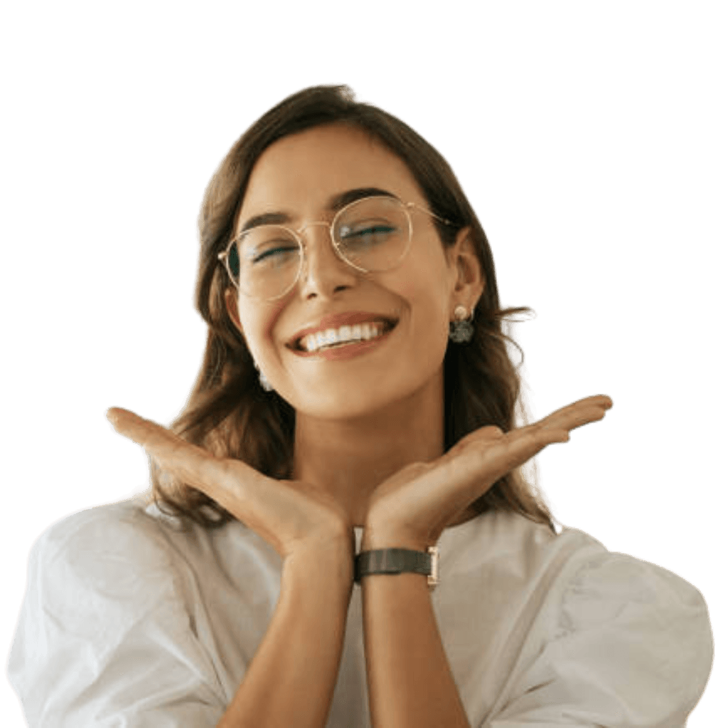 Smiling person